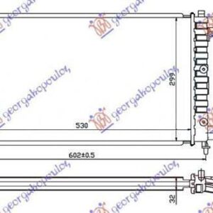 067106340 Citroen Saxo 1996-1999 | Ψυγείο Νερού