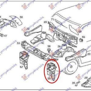 011200472 Mercedes-Benz Vito 1996-2004 | Φανοστάτης Εμπρός Αριστερός