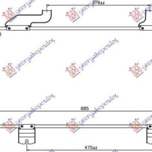 011806410 Honda Accord 2008-2015 | Ψυγείο A/C