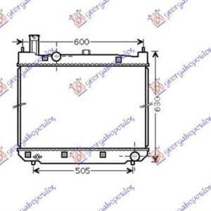 012006300 Toyota Hiace 1997-2006 | Ψυγείο Νερού