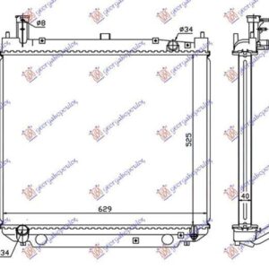 012006310 Toyota Hiace 1997-2006 | Ψυγείο Νερού