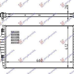 012206210 Audi A6 1997-2004 | Ψυγείο Intercooler