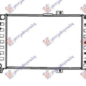 014206300 Alfa Romeo 166 1998-2007 | Ψυγείο Νερού