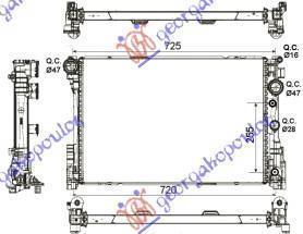 014306330 Mercedes-Benz C-Class 2007-2011 | Ψυγείο Νερού