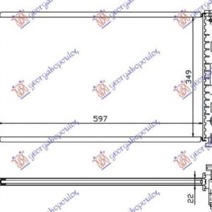 014706310 Ford Focus 1998-2004 | Ψυγείο Νερού