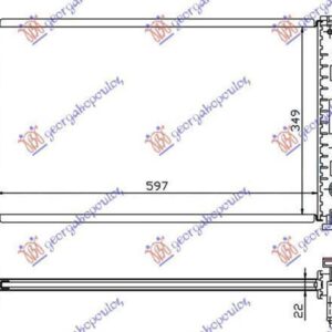 014706315 Ford Focus 1998-2004 | Ψυγείο Νερού