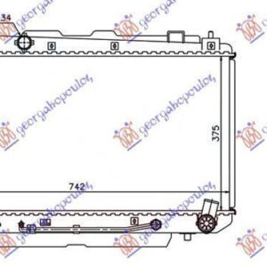 014806310 Toyota Rav 4 2000-2005 | Ψυγείο Νερού