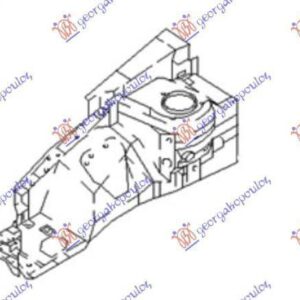 025800812 Hyundai Accent Hatchback/Liftback 2003-2005 | Θόλος Εμπρός Αριστερός