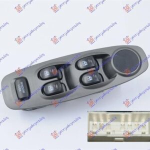 015507172 Hyundai Accent Sedan 1999-2002 | Διακόπτης Παραθύρων Εμπρός Αριστερός