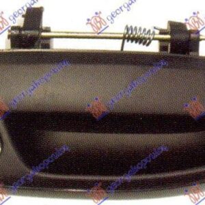 025807841 Hyundai Accent Hatchback/Liftback 2003-2005 | Χερούλι Πόρτας Εξωτερικό Εμπρός Δεξιό