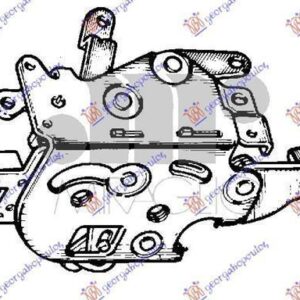 016507621 Lancia Y10 1991-1995 | Κλειδαριά Πόρτας Εμπρός Δεξιά