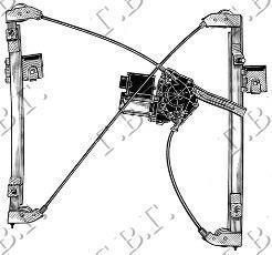 017207042 VW Polo 1999-2001 | Γρύλος Ηλεκτρικός Αριστερός