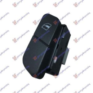 876007176 VW Polo Cross 2005-2009 | Διακόπτης Παραθύρου Εμπρός/Πίσω Δεξιός