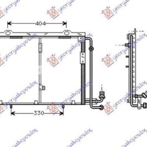 020306400 Mercedes-Benz SLK 1996-2004 | Ψυγείο A/C