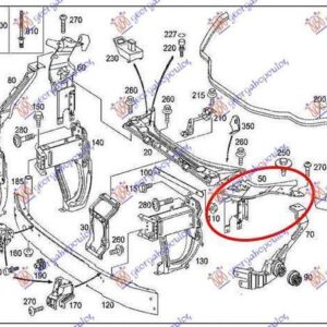 018800272 Mercedes-Benz E-Class 2002-2009 | Φανοστάτης Εμπρός Αριστερός