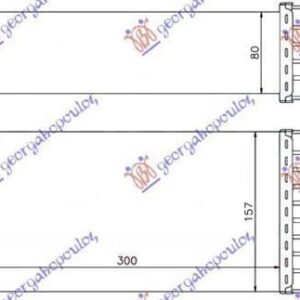 014006200 Citroen C2 2008-2010 | Ψυγείο Intercooler