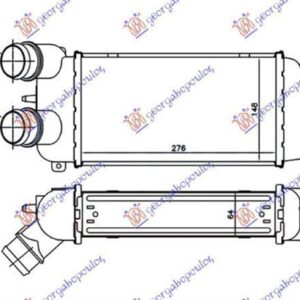 019006220 Citroen C3 2002-2010 | Ψυγείο Intercooler