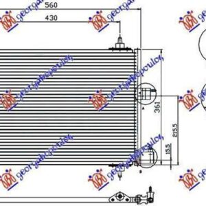 019306400 Citroen Xsara 2000-2004 | Ψυγείο A/C