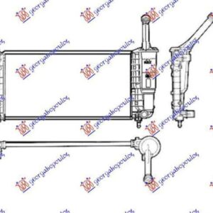 019706300 Lancia Ypsilon 2003-2011 | Ψυγείο Νερού