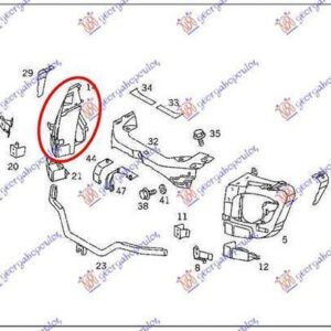 019900271 Mercedes-Benz M-Class 1998-2005 | Φανοστάτης Εμπρός Δεξιός