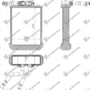 019906500 Mercedes-Benz M-Class 1998-2005 | Ψυγείο Καλοριφέρ