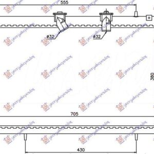 020806340 Citroen C5 2004-2008 | Ψυγείο Νερού