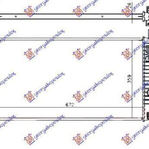 026006365 Mazda 3 Sedan/Hatchback 2004-2008 | Ψυγείο Νερού Βενζίνη