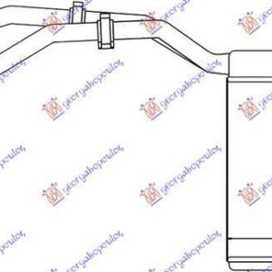 054206500 Volvo S40 2003-2007 | Ψυγείο Καλοριφέρ