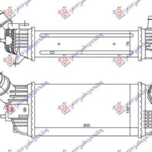 630006230 Peugeot 508 2011-2015 | Ψυγείο Intercooler