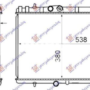 625106305 Peugeot 3008 2013-2016 | Ψυγείο Νερού Βενζίνη/Πετρέλαιο