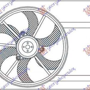 023806440 Smart ForFour 2004-2015 | Βεντιλατέρ