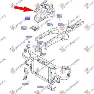 022100811 Hyundai Getz 2002-2005 | Θόλος Εμπρός Δεξιός