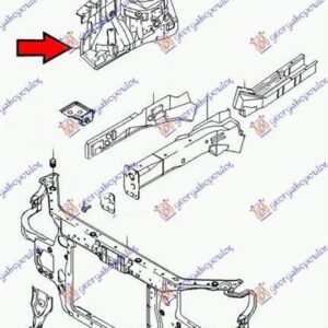 022100812 Hyundai Getz 2002-2005 | Θόλος Εμπρός Αριστερός