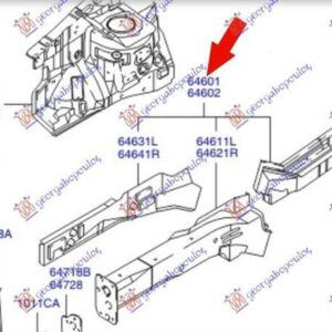 022100902 Hyundai Getz 2002-2005 | Σασί Εμπρός Αριστερό