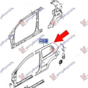 022101691 Hyundai Getz 2002-2005 | Φτερό Πίσω Δεξιό