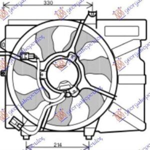 026106440 Hyundai Getz 2006-2010 | Βεντιλατέρ