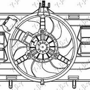 022806460 Fiat Doblo 2001-2005 | Βεντιλατέρ