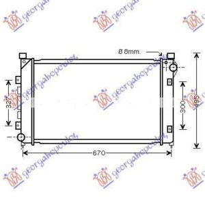 022906310 Land Rover Freelander 1998-2007 | Ψυγείο Νερού