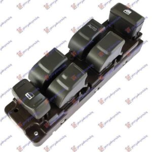 030907172 Isuzu D-Max 2007-2013 | Διακόπτης Παραθύρων Εμπρός Αριστερός