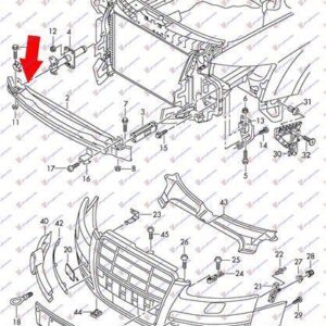 023403840 Audi A6 2004-2008 | Τραβέρσα Προφυλακτήρα Εμπρός