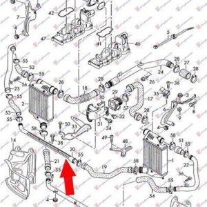 084706210 Audi A6 2008-2010 | Ψυγείο Intercooler