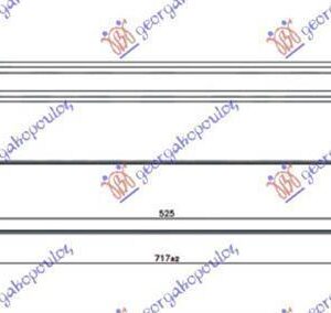 023706200 Opel Meriva 2003-2010 | Ψυγείο Intercooler