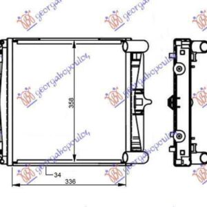 024206302 Porsche Boxster 1996-2004 | Ψυγείο Νερού Αριστερό