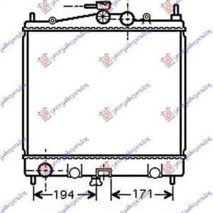 031006300 Renault Modus 2005-2008 | Ψυγείο Νερού