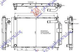 024406330 Nissan Micra 2002-2010 | Ψυγείο Νερού & A/C