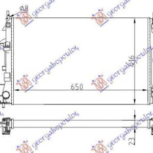 701206300 Saab 9-3 2007-2012 | Ψυγείο Νερού