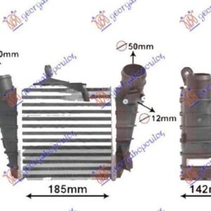 017806210 VW Polo 2002-2005 | Ψυγείο Intercooler