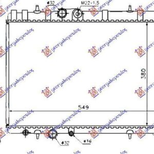 025606315 Peugeot 206 1998-2009 | Ψυγείο Νερού