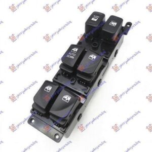 026407172 Hyundai Accent Sedan 2006-2011 | Διακόπτης Παραθύρων Εμπρός Αριστερός