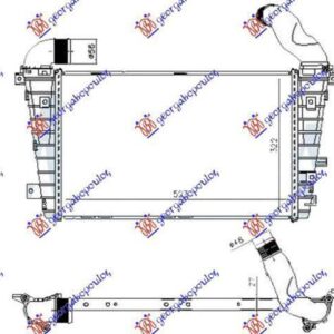 026706260 Opel Zafira 2005-2012 | Ψυγείο Intercooler